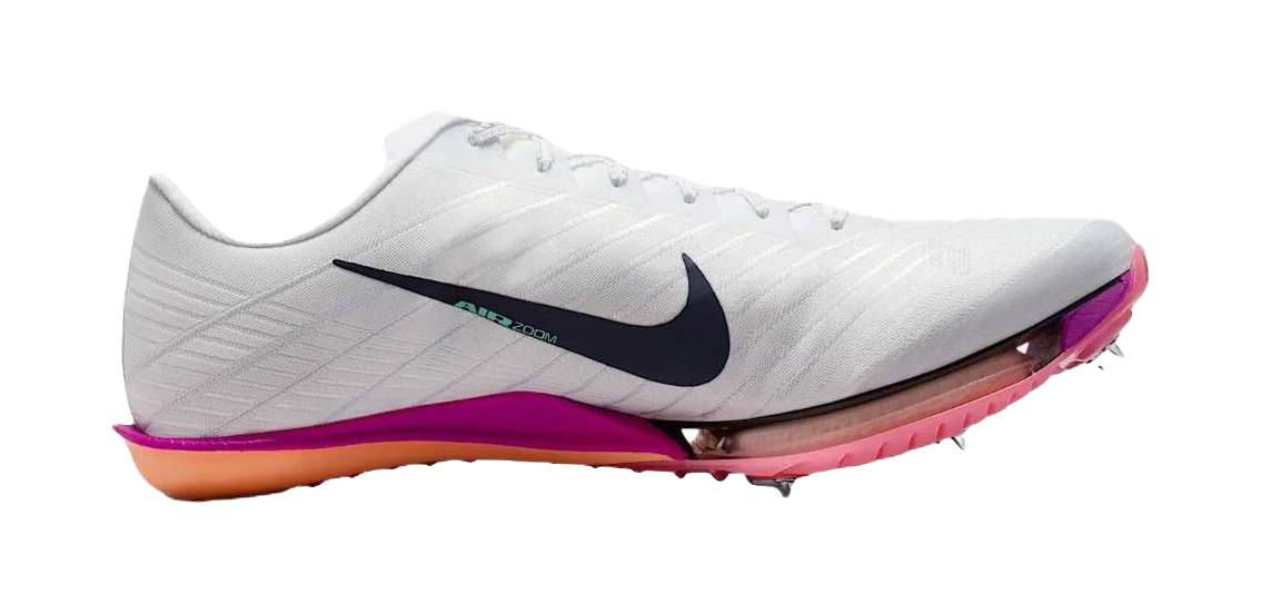 Nike Maxfly 2 Rebound Track And Field Shoes Mens White Black Red  vjsneaker.com