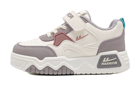 Warrior Boys Athletic Shoes Breathable Lightweight Cushioning Low top Girl Skateboard Shoes Kids  VJSNEAKER