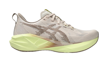 ASICS Novablast 5 Mineral Beige Taupe Grey Womens  vjsneaker.com