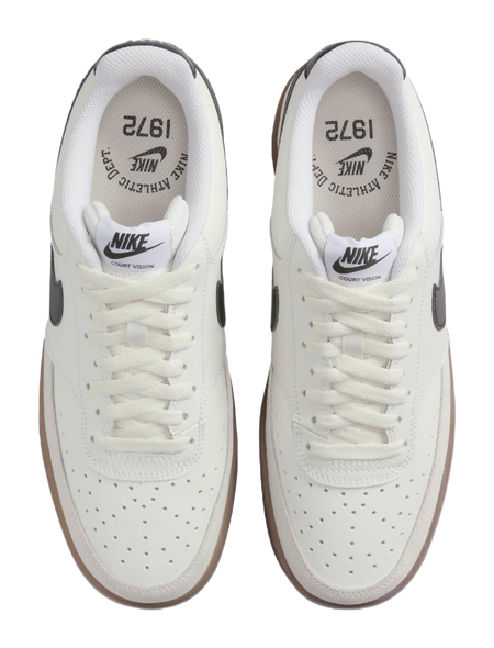 Nike Court Vision 1 Low White Black Gum  vjsneaker.com