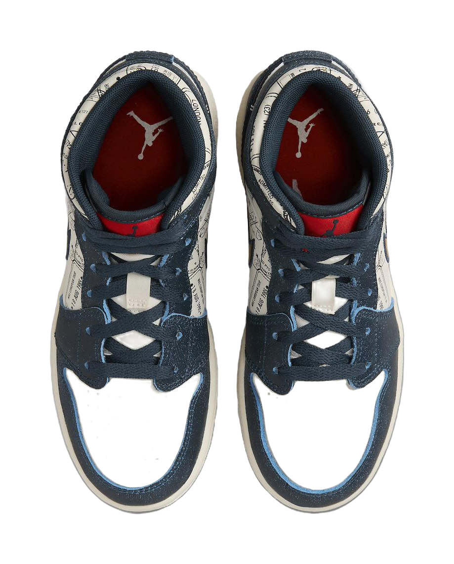 Air Jordan 1 Mid SE Take Flight GS  vjsneaker.com