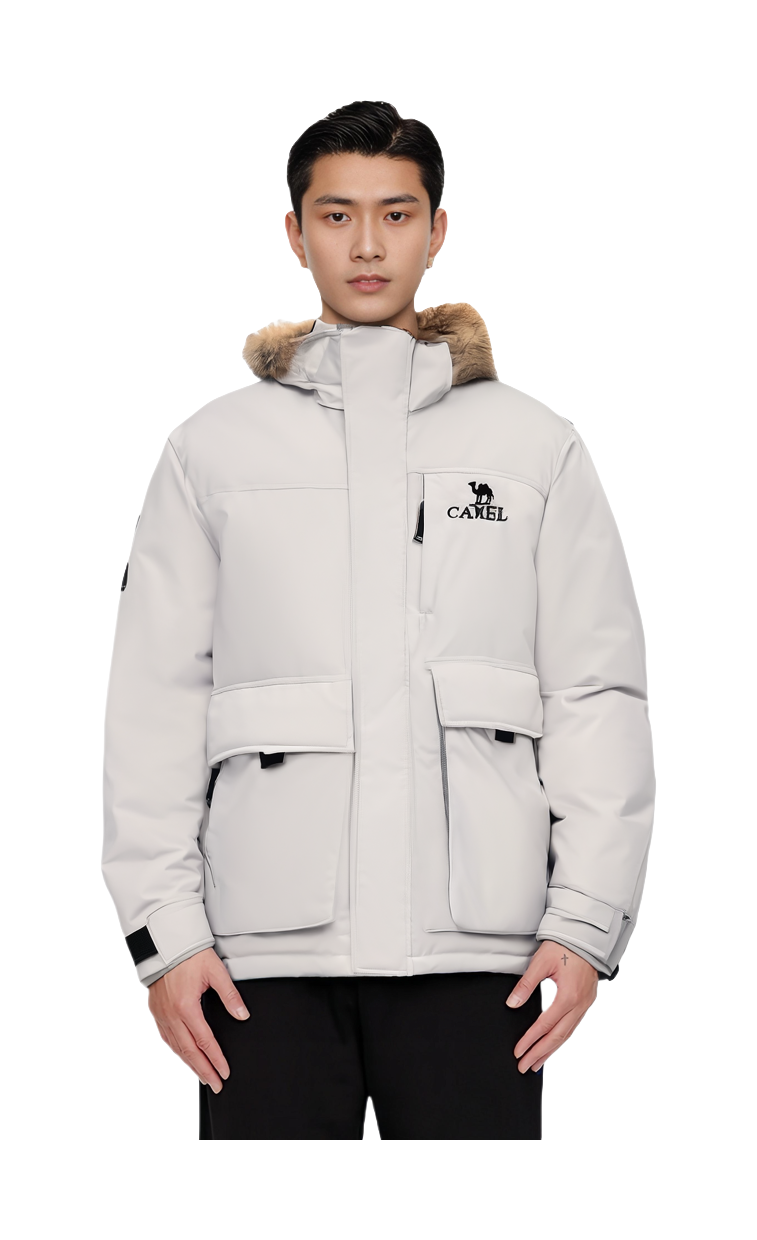 CAMEL Capsule Down Jacket Unisex  VJ SNEAKER