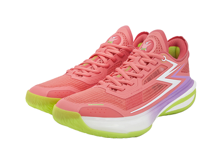 361° Blitz BB Cushioning, Wear Resistant Low top Basketball Shoes Mens Starfish Pink  vjsneaker.com