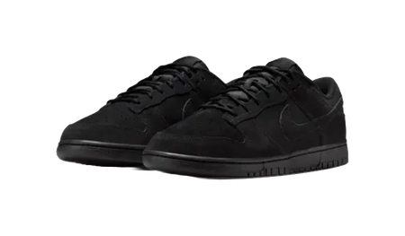 Nike Dunk Abrasion Resistant Low top Skateboard Shoes Unisex Black  vjsneaker.com