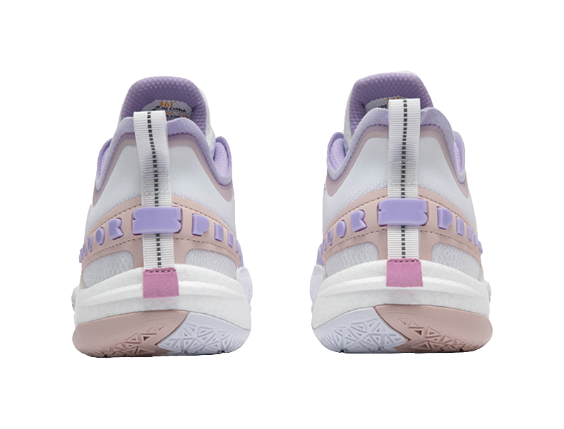 361° BIG3 5.0 Quick PRO Basketball Shoes Mens Low top 361 Degrees White/Digital Lavender  Vertical Jump Group USA Inc.