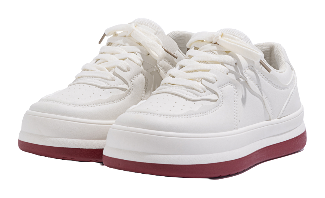 HUANQIU Coverage Thermal Abrasion Resistant Lightweight Height Increasing Low top Skateboard Shoes Women's 