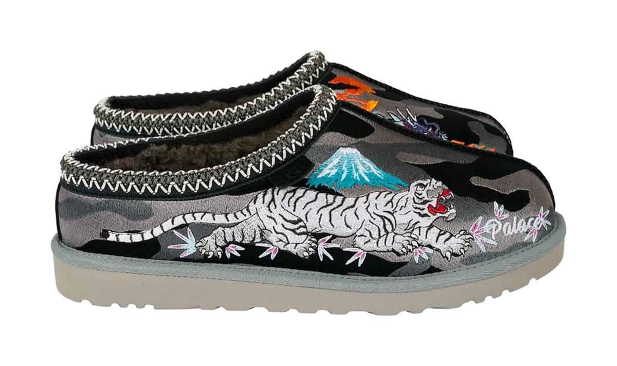 UGG Tasman Slipper Palace Black Camo  vjsneaker.com