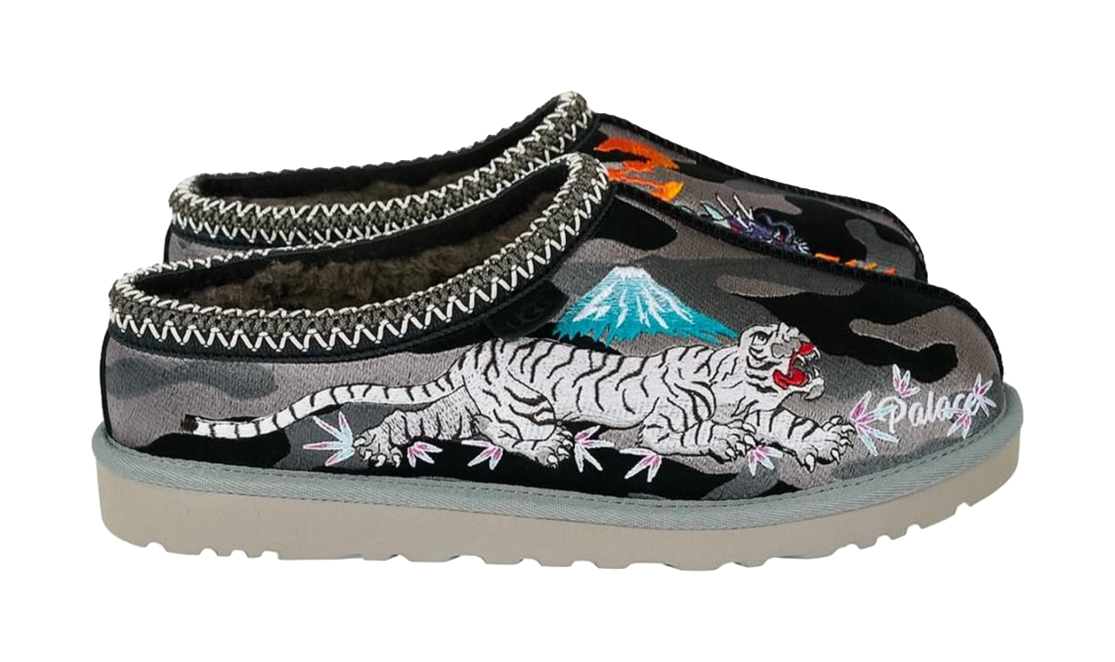 UGG Tasman Slipper Palace Black Camo  vjsneaker.com