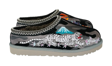 UGG Tasman Slipper Palace Black Camo  vjsneaker.com