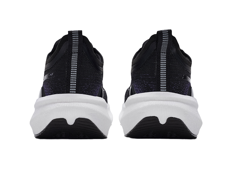 XTEP Two Thousand Kilometers 2.0 Cushioning, Wear Resistant Low top Racing Running Shoes Men's Black/Scallion Green 