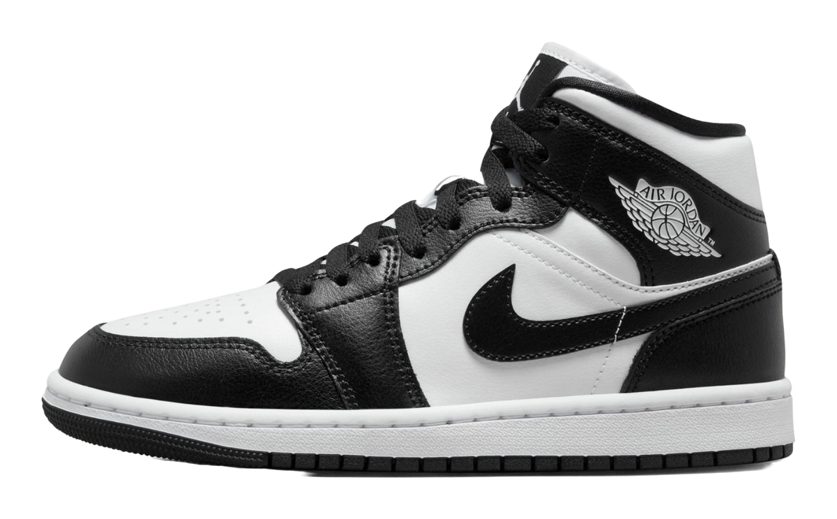 Jordan 1 Mid Panda Womens  VJSNEAKER