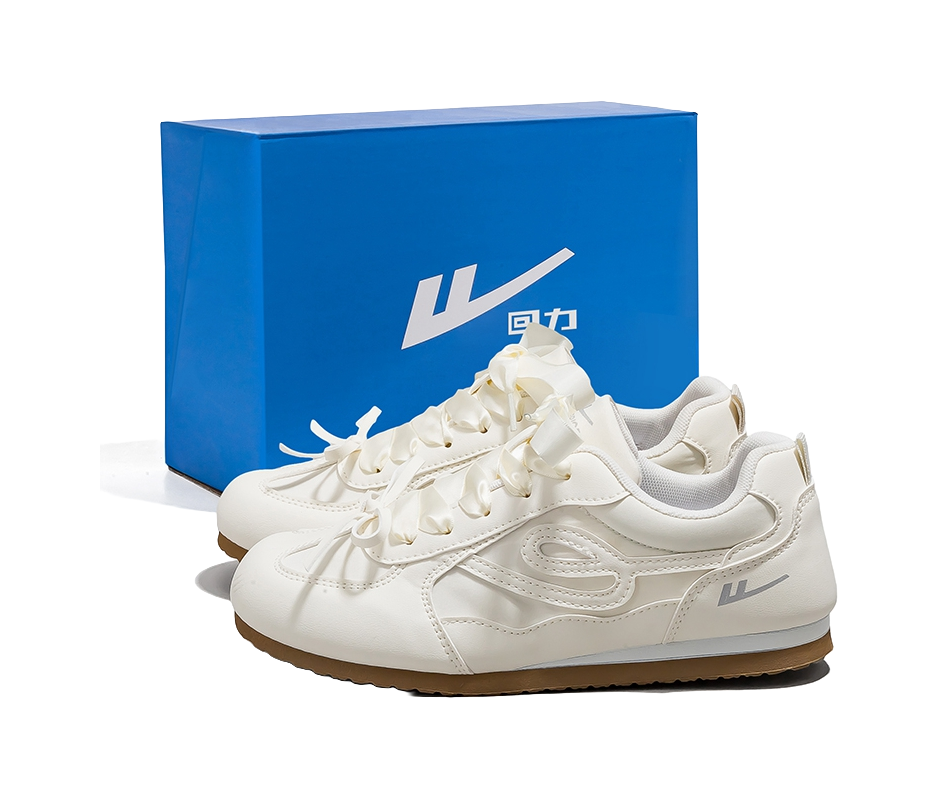Warrior Low Top Skateboard Shoes Womens Beige  VJSNEAKER