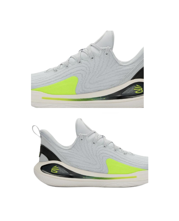 Under Armour Leather, Suede Slip Resistant Abrasion Resistant Low top Childrens Basketball Shoes Gray Unisex  vjsneaker.com