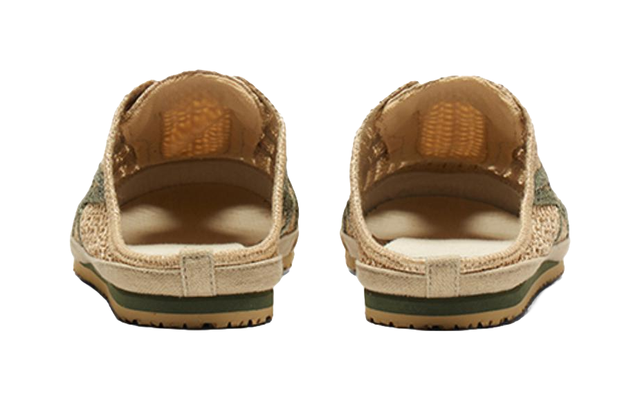 Asics Onitsuka Tiger Mexico 66 Sabot Beige Green  vjsneaker.com