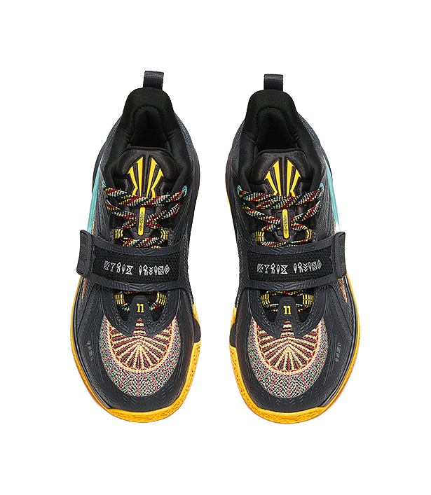 Antakids KAI 1 Fabric Slip Resistant Abrasion Resistant Low top Childrens Basketball Shoes  VJSNEAKER