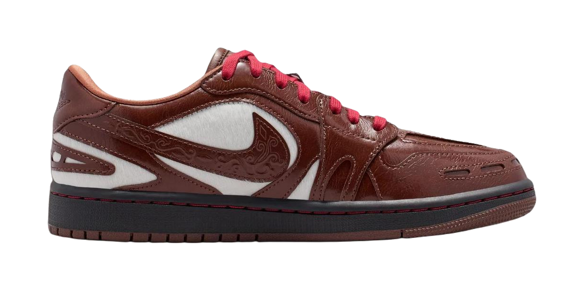 Jordan Air Jordan 1 Low top Vintage Basketball Shoes Unisex Brown  vjsneaker.com