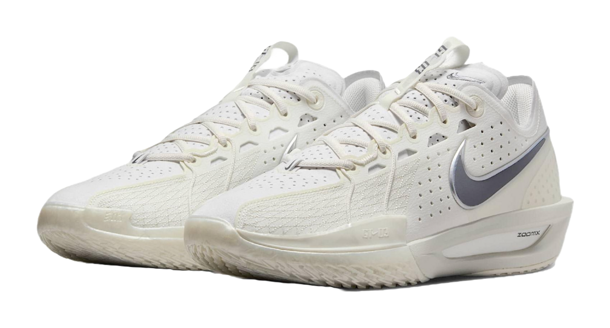 Nike Air Zoom G.T. Cut 3 EP "Sail Smoke Grey" - Basketball Shoes Men's White  vjsneaker.com
