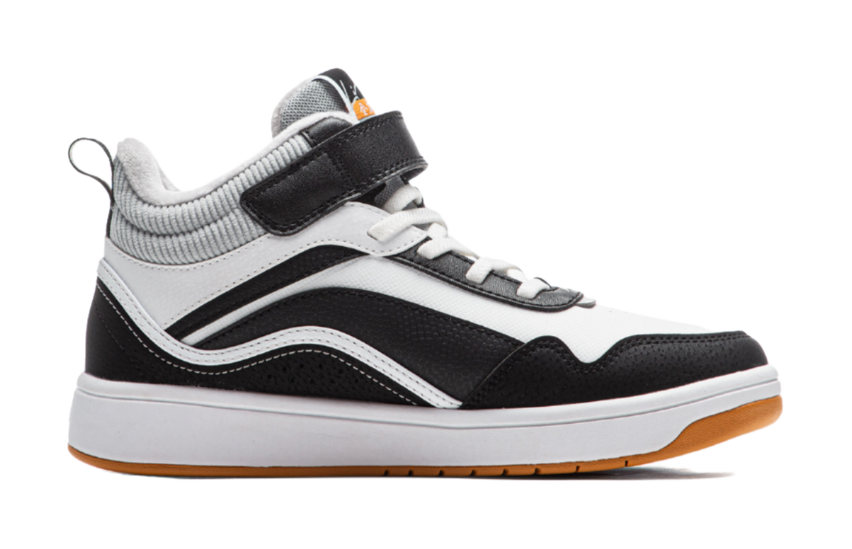 Li Ning YOUNG Sports Life Collection Synthetic Leather Trendy Slip Resistant Cushioning Rebound Thermal High top  VJSNEAKER