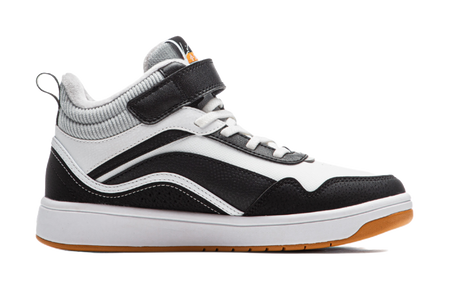 Li Ning YOUNG Sports Life Collection Synthetic Leather Trendy Slip Resistant Cushioning Rebound Thermal High top  VJSNEAKER