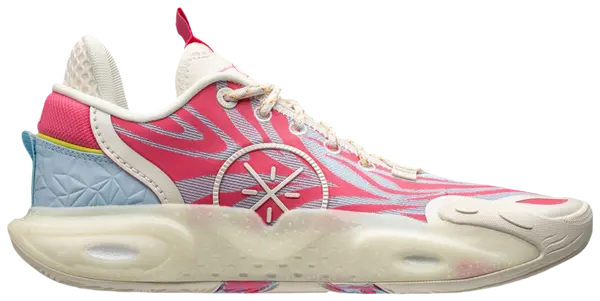 LiNing Wade All City 12 ‘Skyline’Basketball Shoes - Ultimate Performance in Pink/Blue