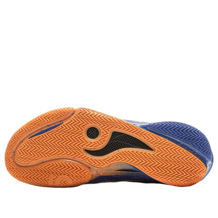 Li-Ning Wade 808 5 Ultra V2 'Jay Flow' - Basketball Shoes Blue Orange  vjsneaker.com