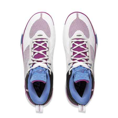 Li-Ning Wade Shadow 6 V2 ‘South Beach’ - Men's Basketball Shoes White/Black  vjsneaker.com