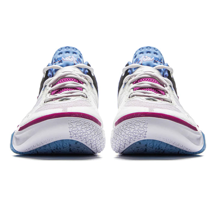 Li-Ning Wade Shadow 6 V2 ‘South Beach’ - Men's Basketball Shoes White/Black  vjsneaker.com