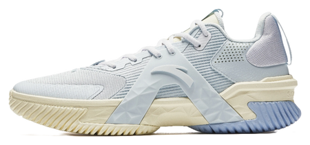 ANTA Airspace 5 Basketball Shoes Mens Low top Light Mist Gray/Anta White  vjsneaker.com