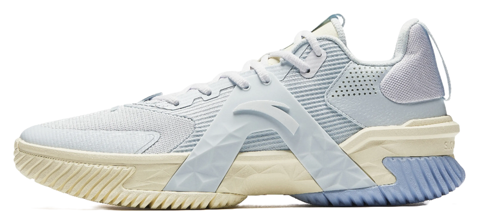 ANTA Airspace 5 Men's Low Top Basketball Shoes Light Mist Gray/Anta White Light Mist Grey ANTA White