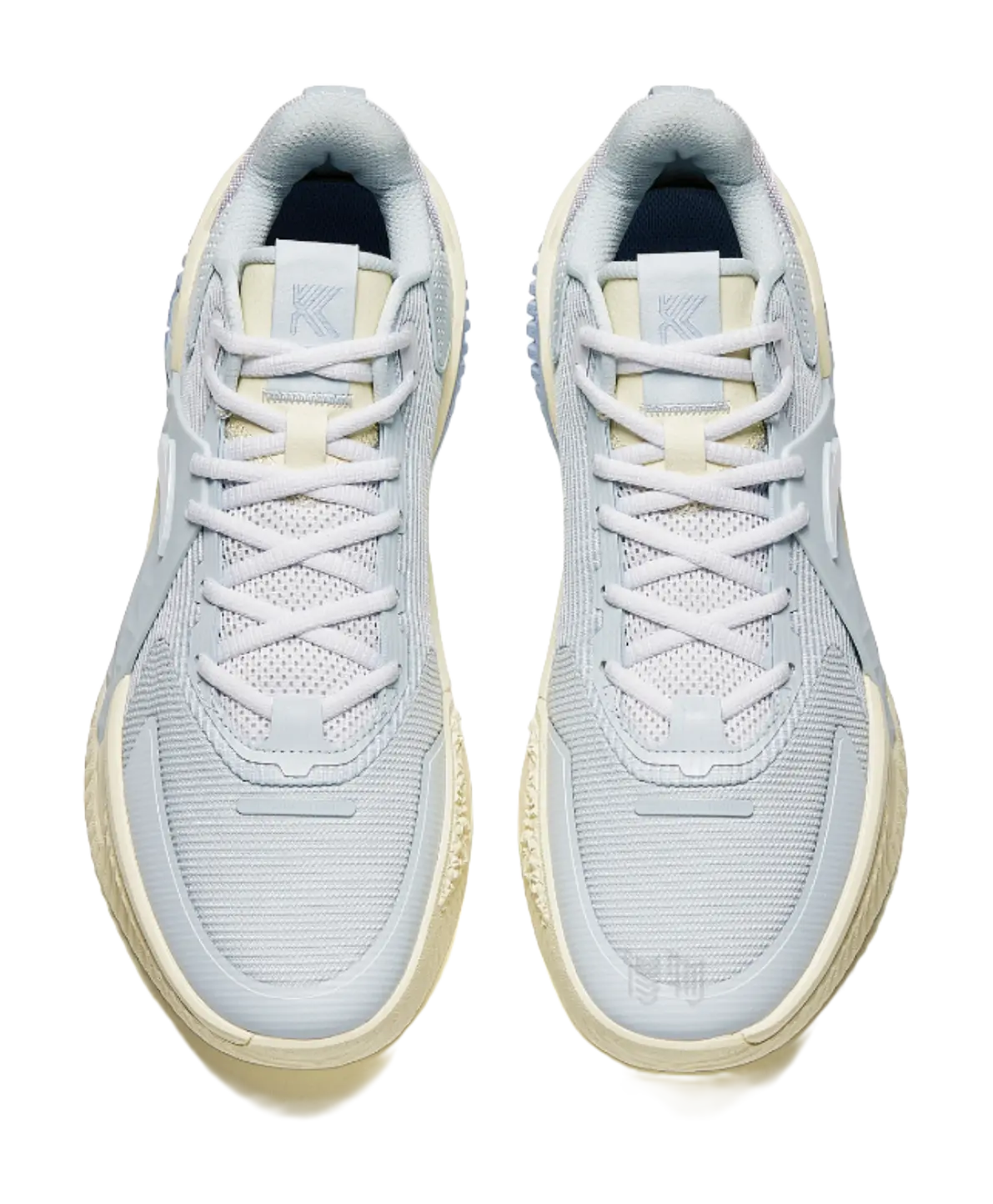 ANTA Airspace 5 Basketball Shoes Mens Low top Light Mist Gray/Anta White  vjsneaker.com