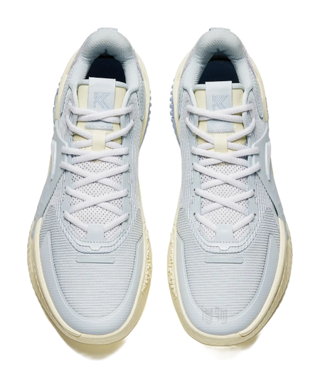 ANTA Airspace 5 Basketball Shoes Mens Low top Light Mist Gray/Anta White  vjsneaker.com