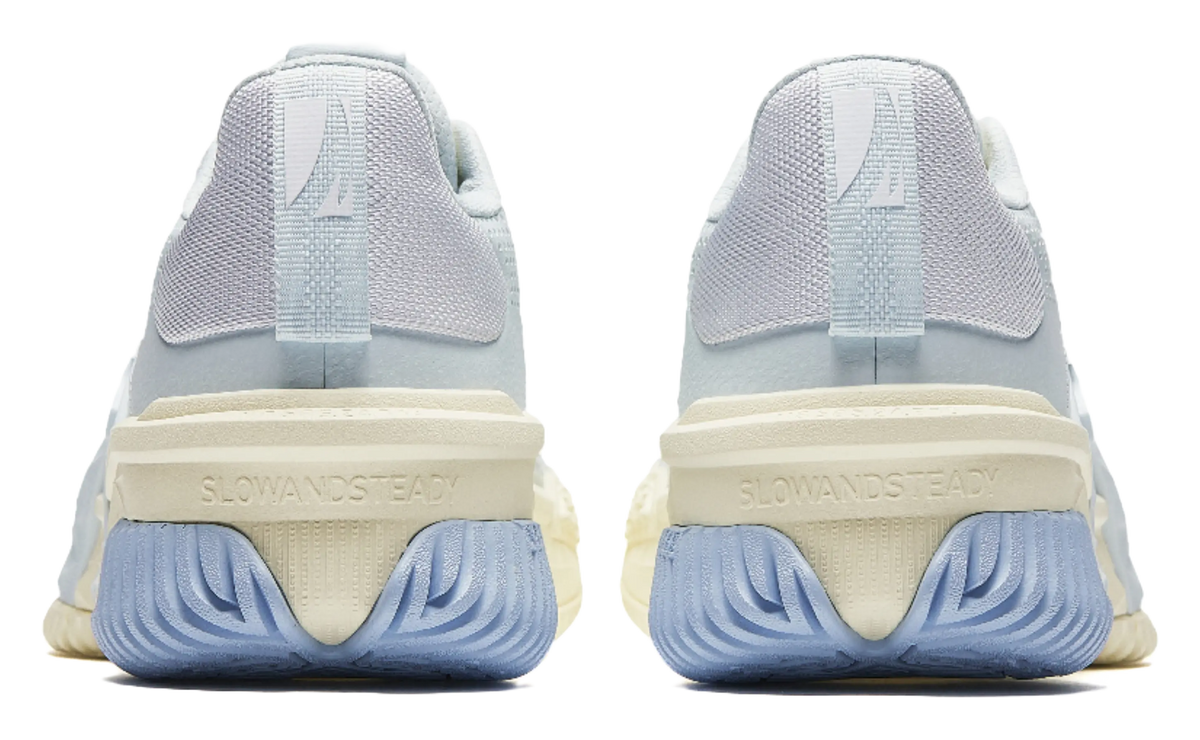 ANTA Airspace 5 Basketball Shoes Mens Low top Light Mist Gray/Anta White  vjsneaker.com