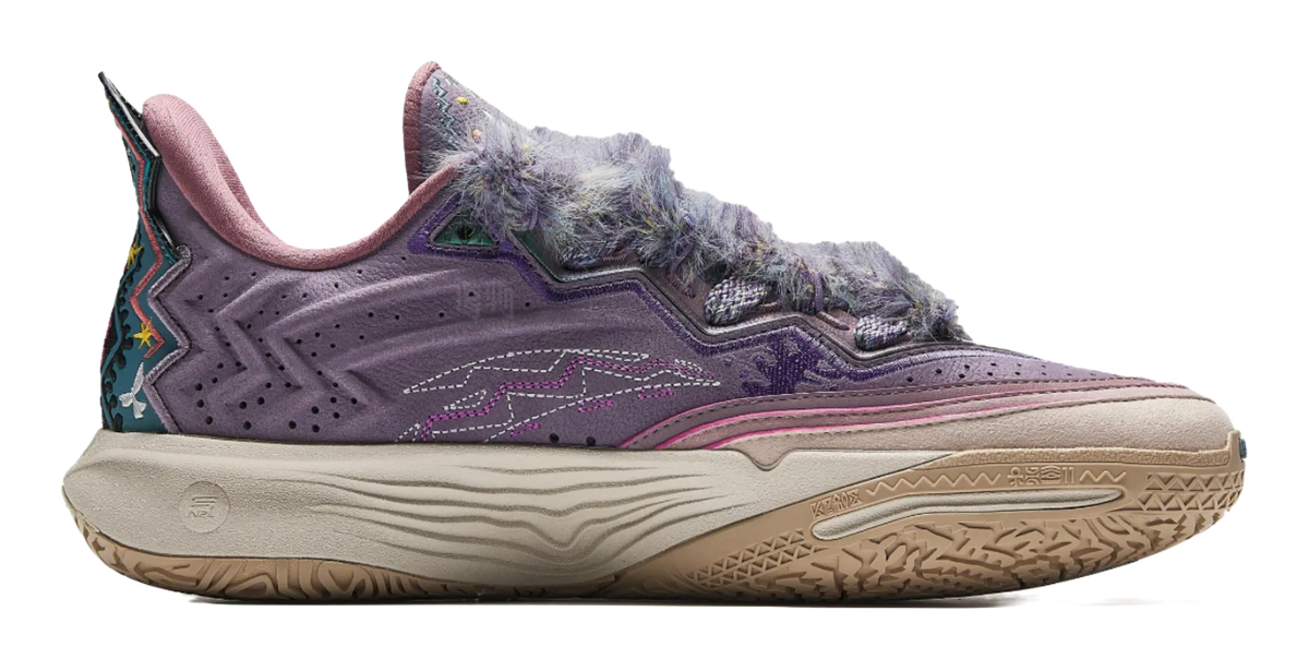 ANTA KAI 2 "Artist On Court" - Basketball Shoes Mens Gray Purple Blue  vjsneaker.com