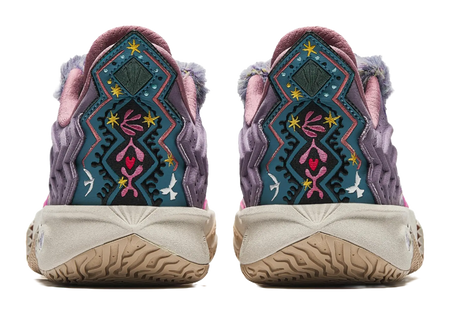 ANTA KAI 2 "Artist On Court" - Basketball Shoes Mens Gray Purple Blue  vjsneaker.com