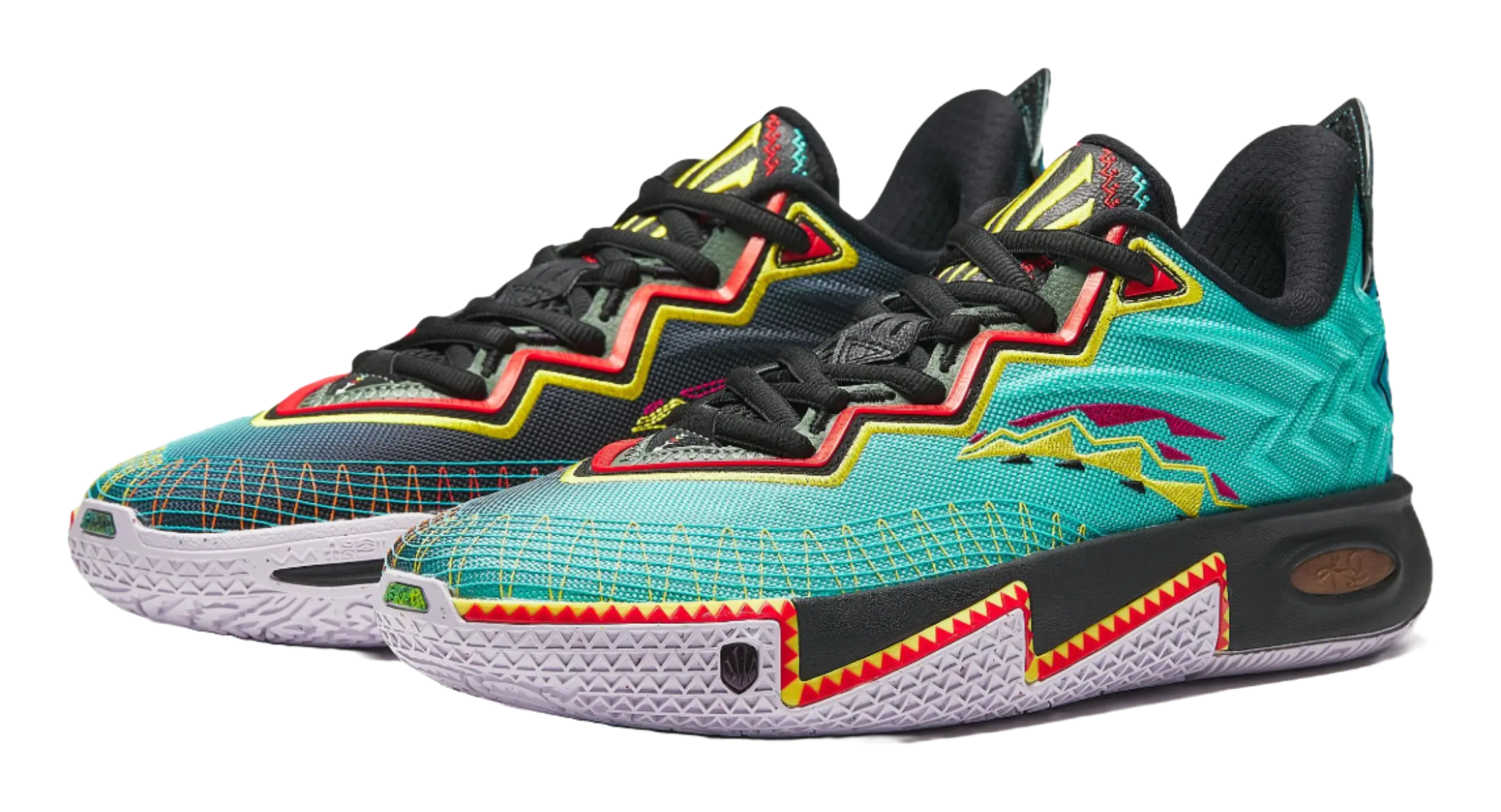 ANTA KAI 2 'Memorize' - Basketball Shoes Mens Green Black Blue  VJSNEAKER