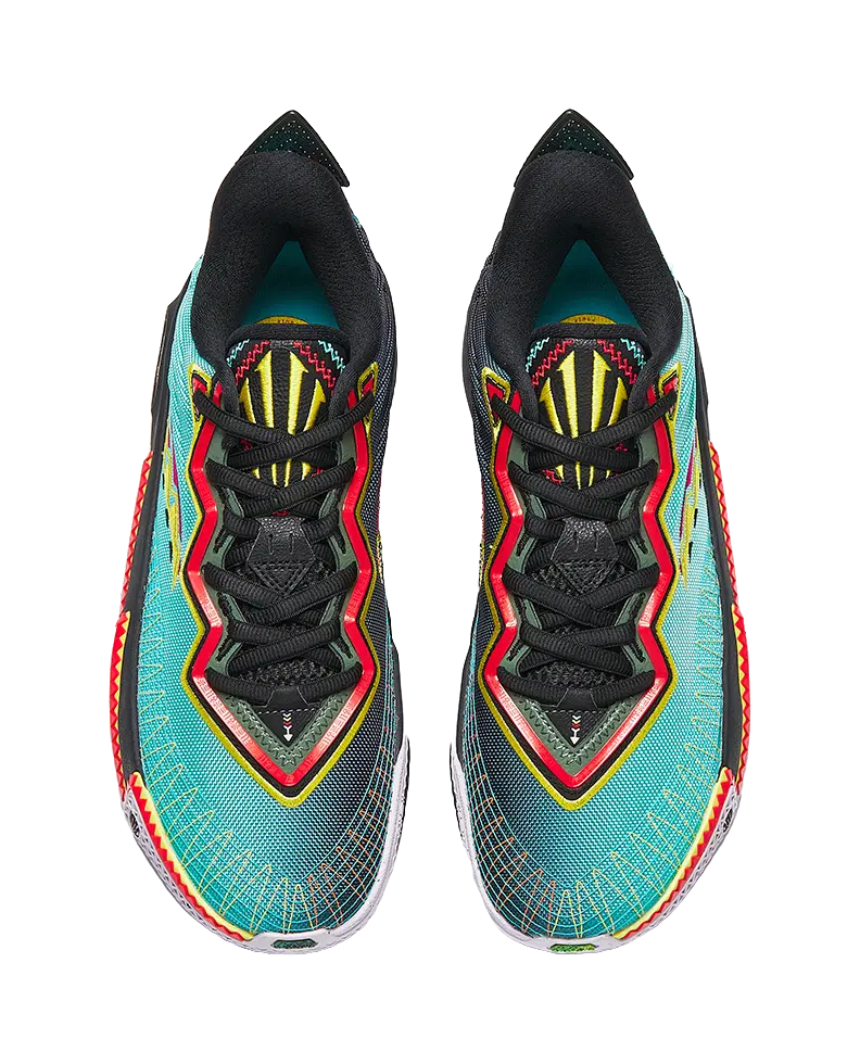 ANTA KAI 2 'Memorize' - Basketball Shoes Mens Green Black Blue  VJSNEAKER