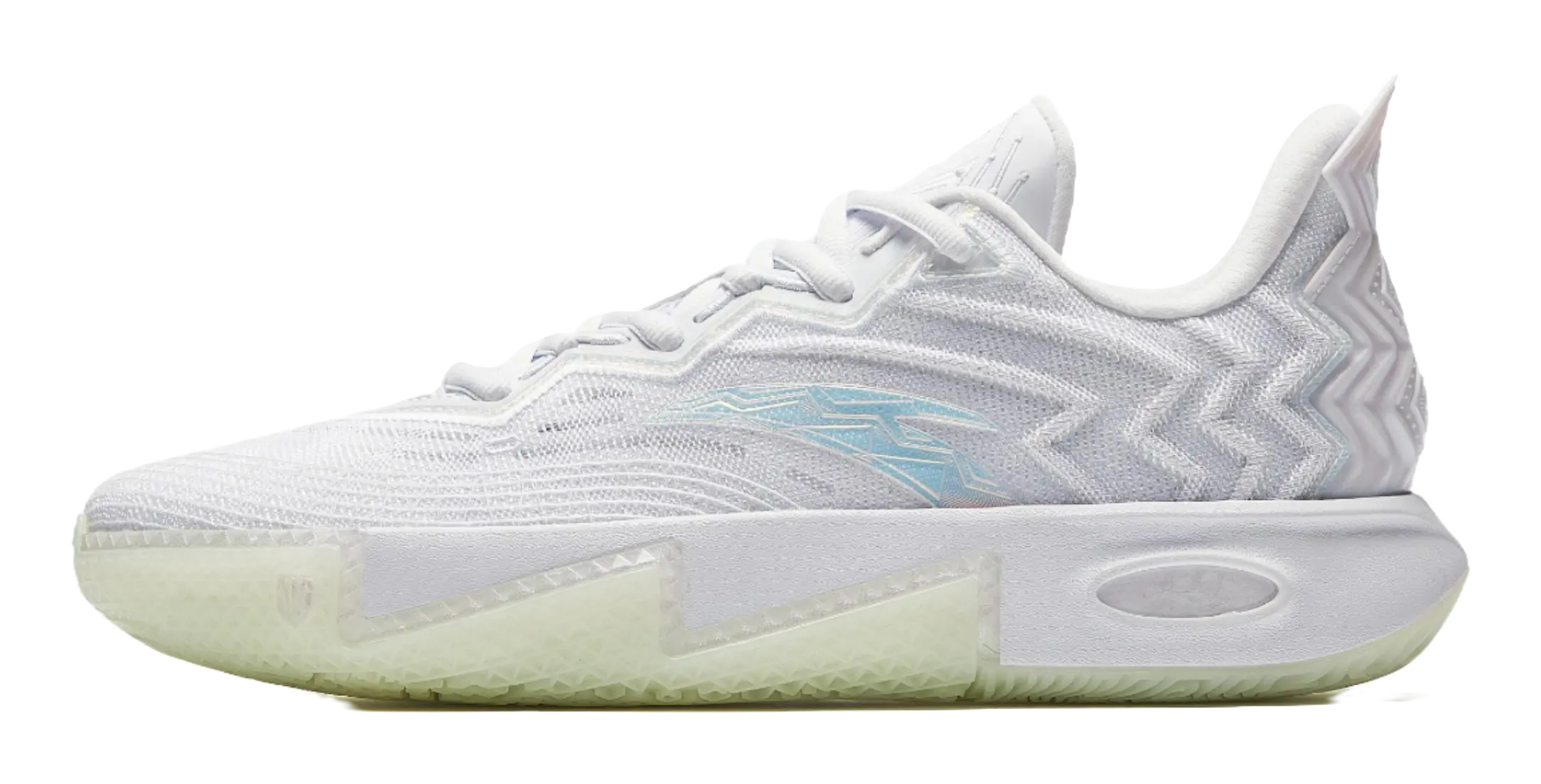 ANTA KAI 2 ‘White Ghost’ - White Low Top Basketball Shoes for Men 