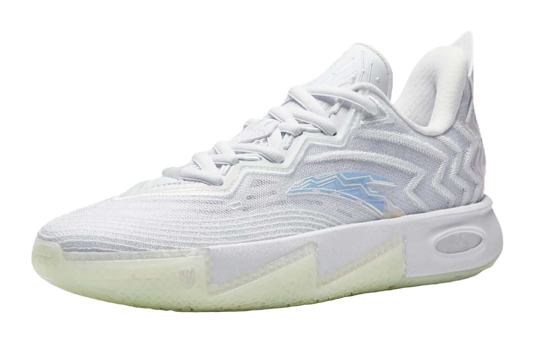 ANTA KAI 2 ‘White Ghost’ - White Low Top Basketball Shoes for Men 