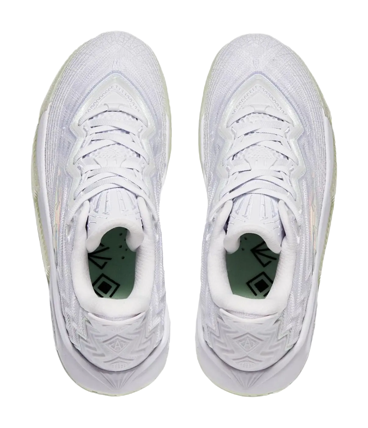 ANTA KAI 2 ‘White Ghost’ - White Low Top Basketball Shoes for Men 