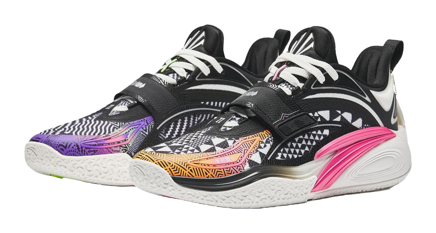 ANTA Kai 1 Kyrie Irving "Enlightened Warrior" Mismatched  vjsneaker.com