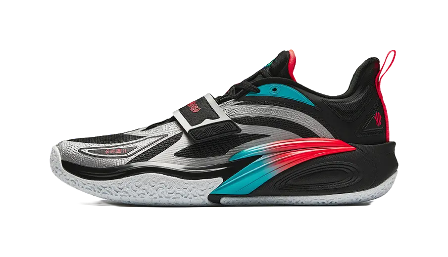 ANTA Kai 1 Kyrie Irving "Kaleidoscope" - Basketball Shoes Men's Black Red Blue  vjsneaker.com