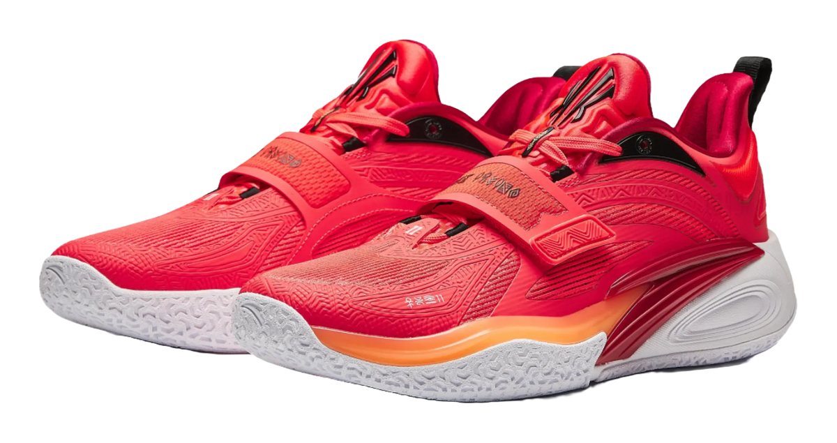 ANTA Kai 1 Kyrie Irving "Love" "Charity" - Basketball Shoes Unisex White Black Red  vjsneaker.com