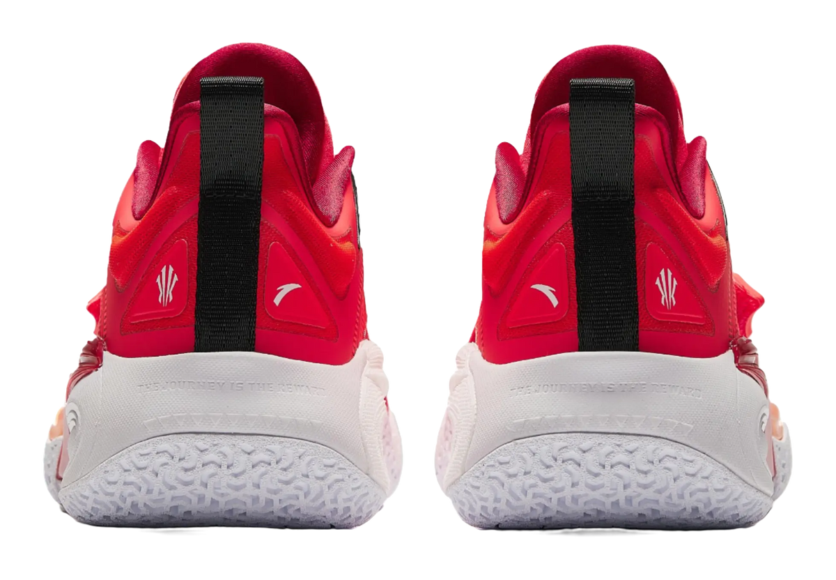 ANTA Kai 1 Kyrie Irving "Love" "Charity" - Basketball Shoes Unisex White Black Red  vjsneaker.com