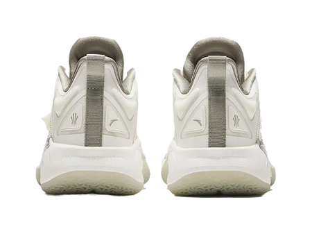 ANTA Kids' KAI 1 Kyrie Irving "White Ghost" - Children's Basketball Shoes White Silver Unisex  vjsneaker.com