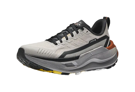 ANTA Men's Low-Top Outdoor Shoes - Cushioned Wear-Resistant & Rebound Gray Black 