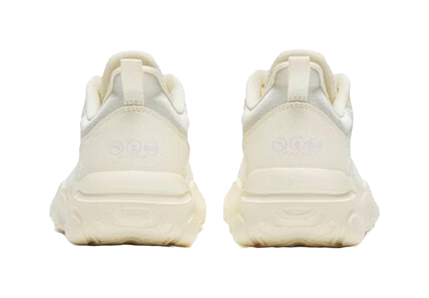 ANTA Milk Sugar Women's Low-Top Training Shoes - Soft Cushioning, Slip & Abrasion Resistant Ecru 