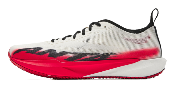 ANTA Plastic Avant Garde SPEED Running Shoes Men's Low top Ivory White/Fiery Red/Basic Black 