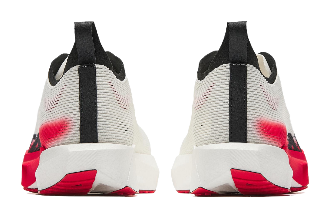 ANTA Plastic Avant Garde SPEED Running Shoes Men's Low top Ivory White/Fiery Red/Basic Black 