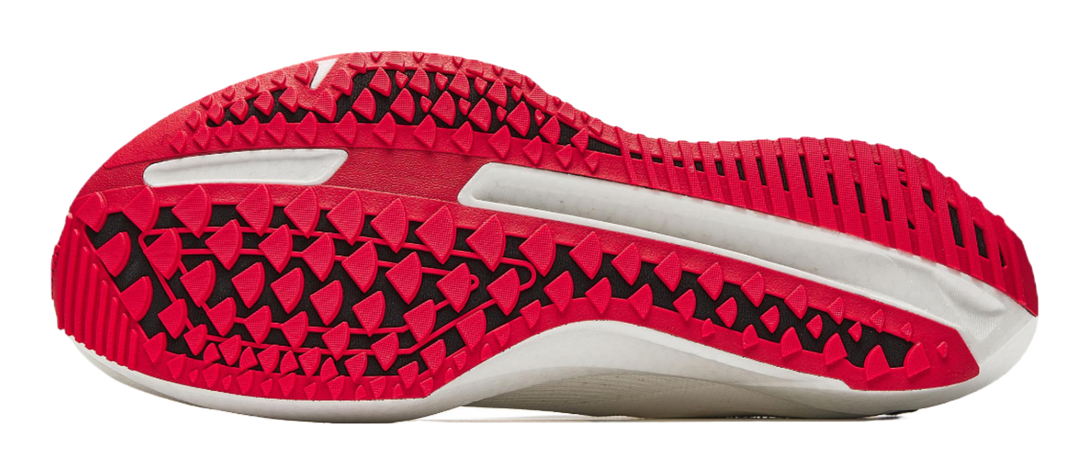 ANTA Plastic Avant Garde SPEED Running Shoes Men's Low top Ivory White/Fiery Red/Basic Black 