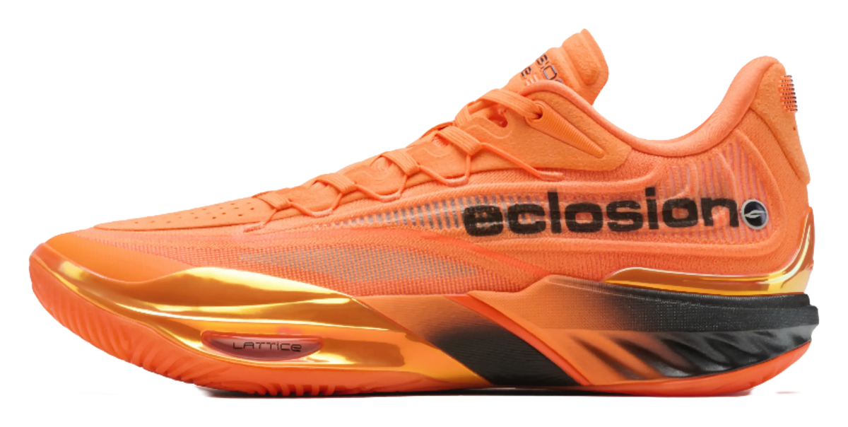 ANTA SNEAKERVERSE SV Eclosion Type 2 - Basketball Shoes for Men Orange Black  VJSNEAKER